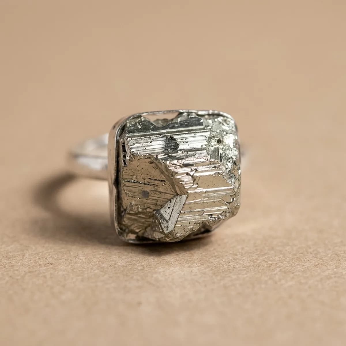 Pyrite Ring — photo 3