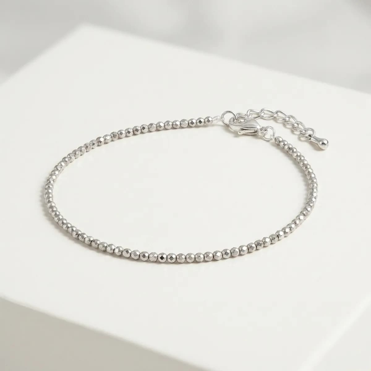 Pyrite Golden Prosperity Anklet — photo 5