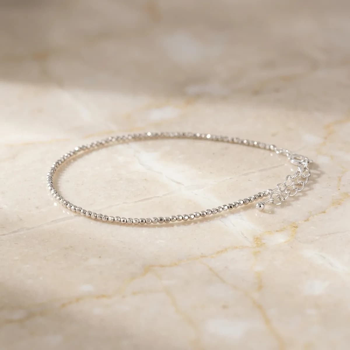 Pyrite Golden Prosperity Anklet — photo 1
