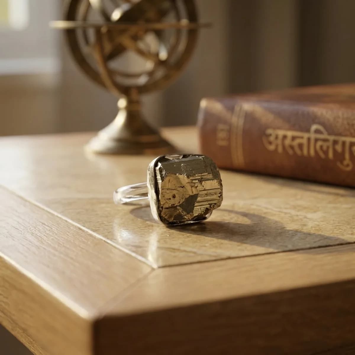 Pyrite Ring — photo 4