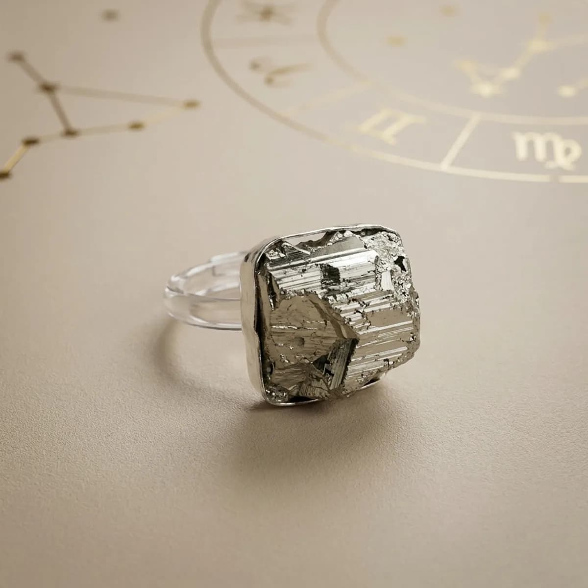 Pyrite Ring — photo 2