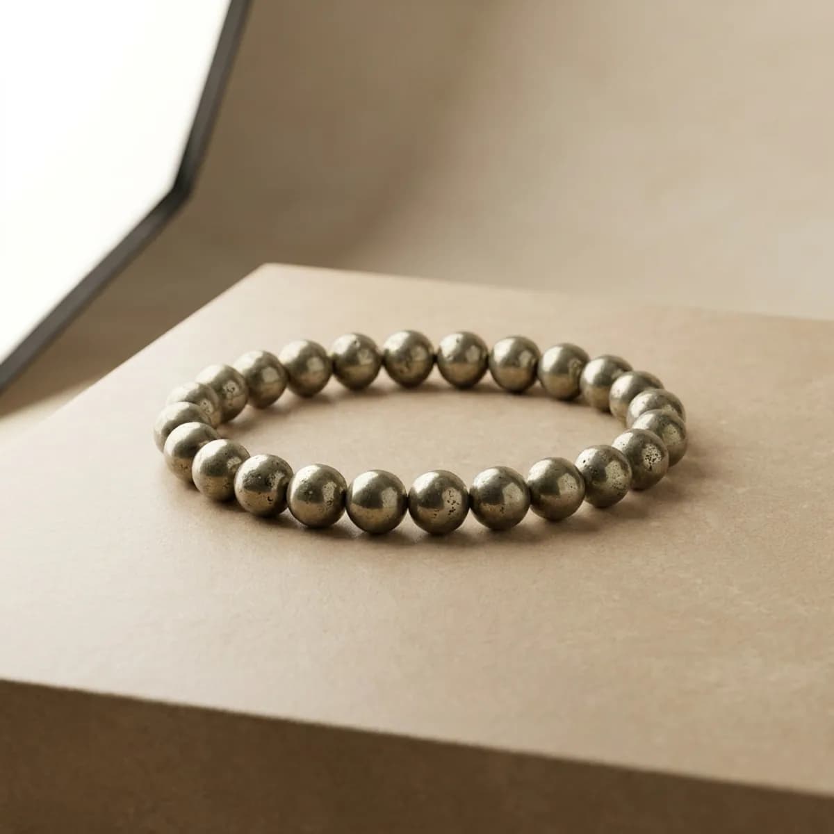 Raw Pyrite Wealth Attraction Bracelet — photo 1