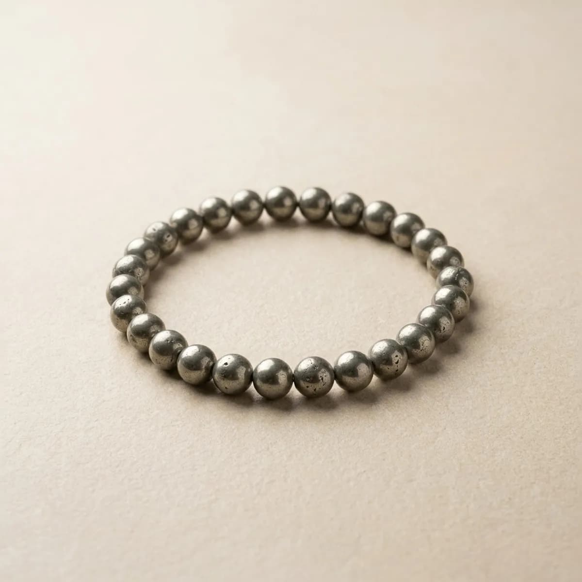 Raw Pyrite Wealth Attraction Bracelet — photo 2