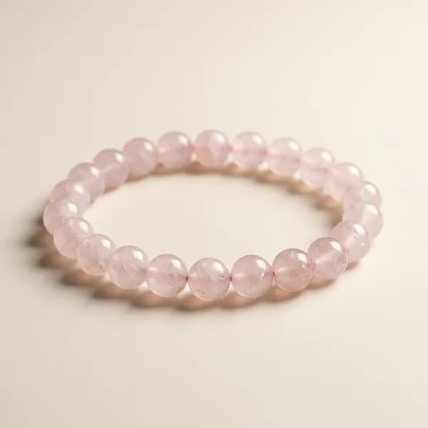 Rose Quartz Love Magnet Bracelet