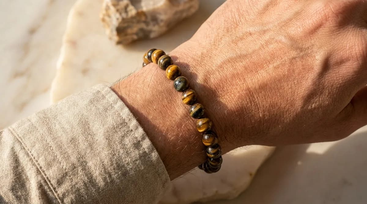 Tiger Eye Power Bracelet — photo 3