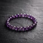Natural Amethyst Wisdom Bracelet thumbnail 4