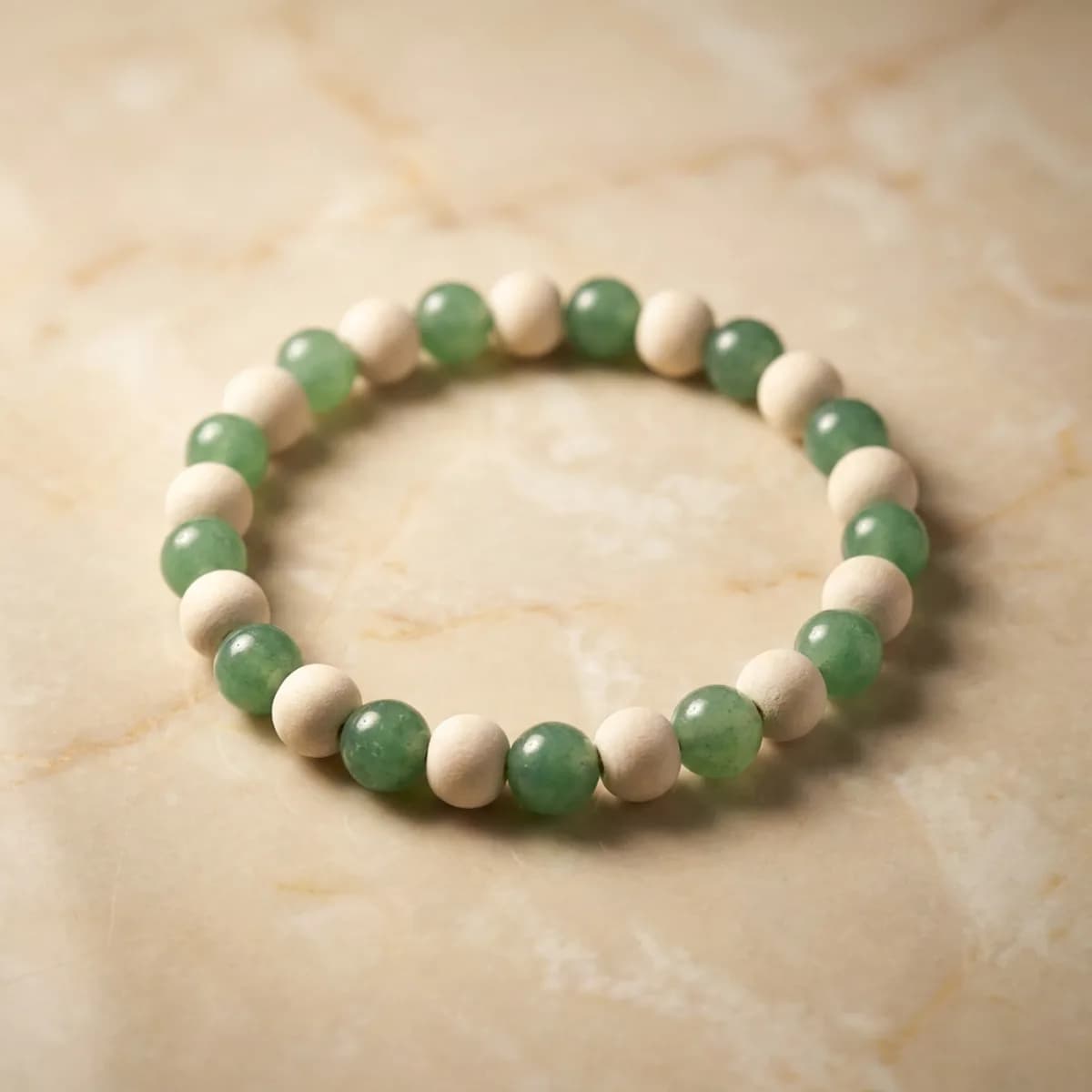 Green Aventurine & Tulsi Growth Bracelet — photo 3