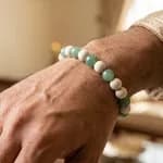 Green Aventurine & Tulsi Growth Bracelet thumbnail 1