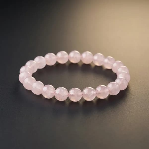 Rose Quartz Love Magnet Bracelet
