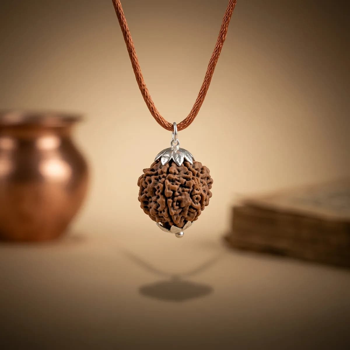 6 Mukhi Nepali Rudraksha Original — photo 2