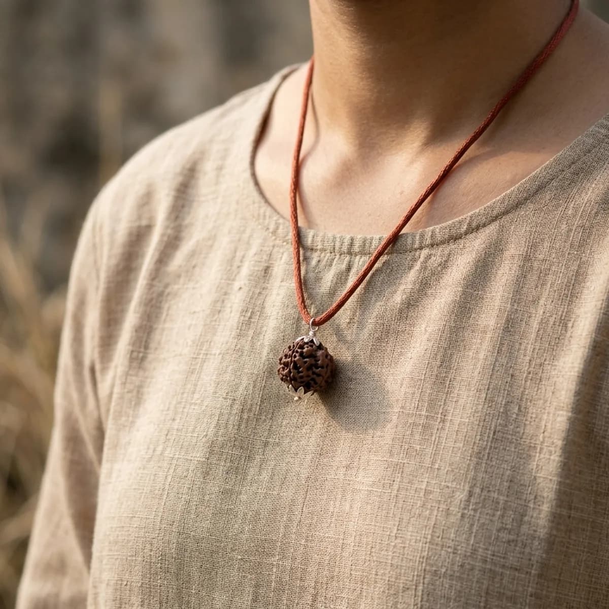 4 Mukhi Nepali Rudraksha — photo 3