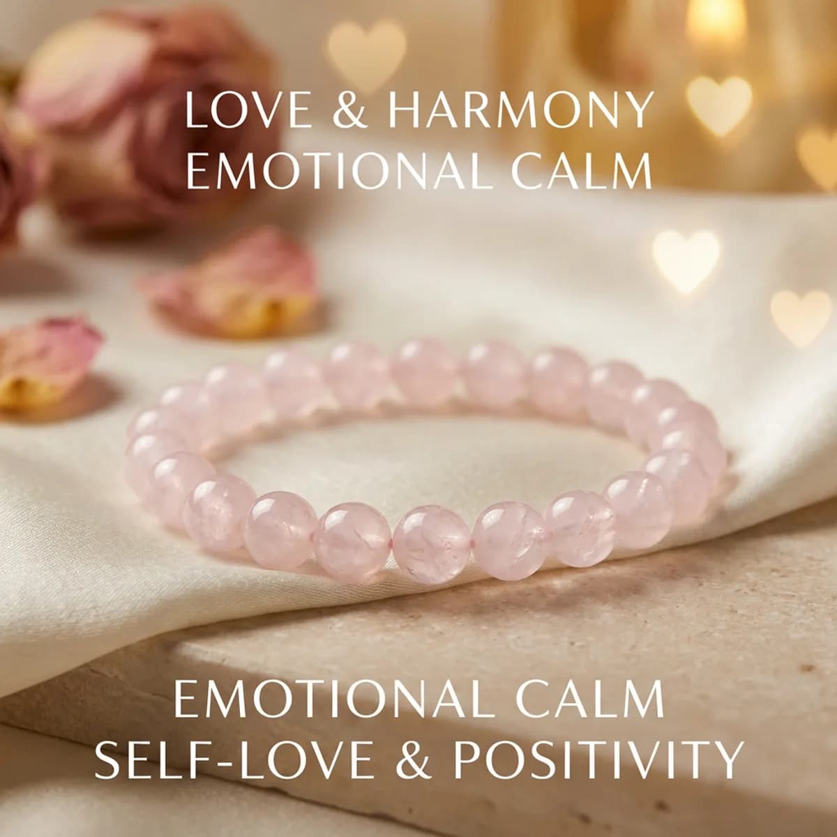 Rose Quartz Love Magnet Bracelet — photo 6