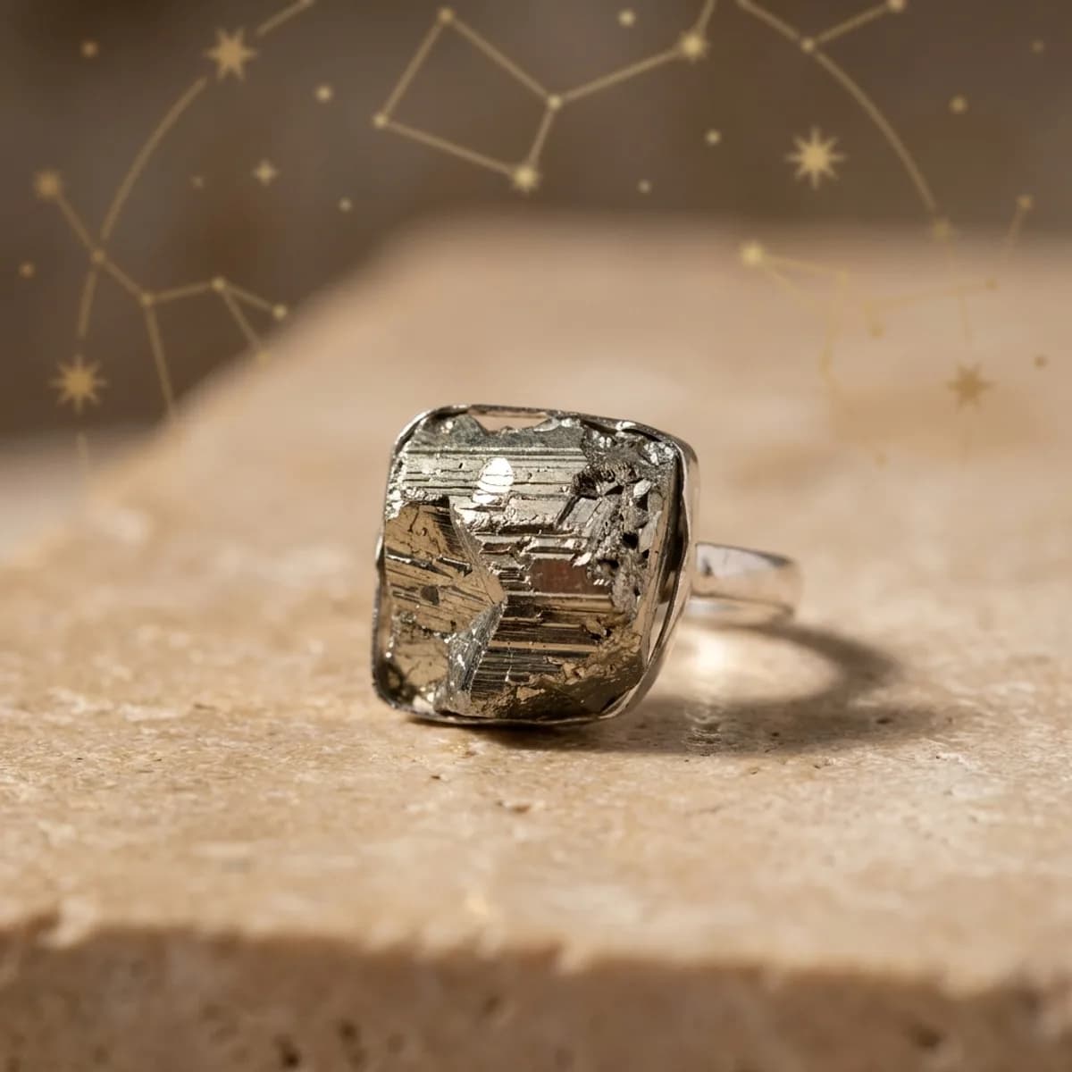 Pyrite Ring — photo 1