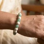 Green Aventurine & Tulsi Growth Bracelet thumbnail 2